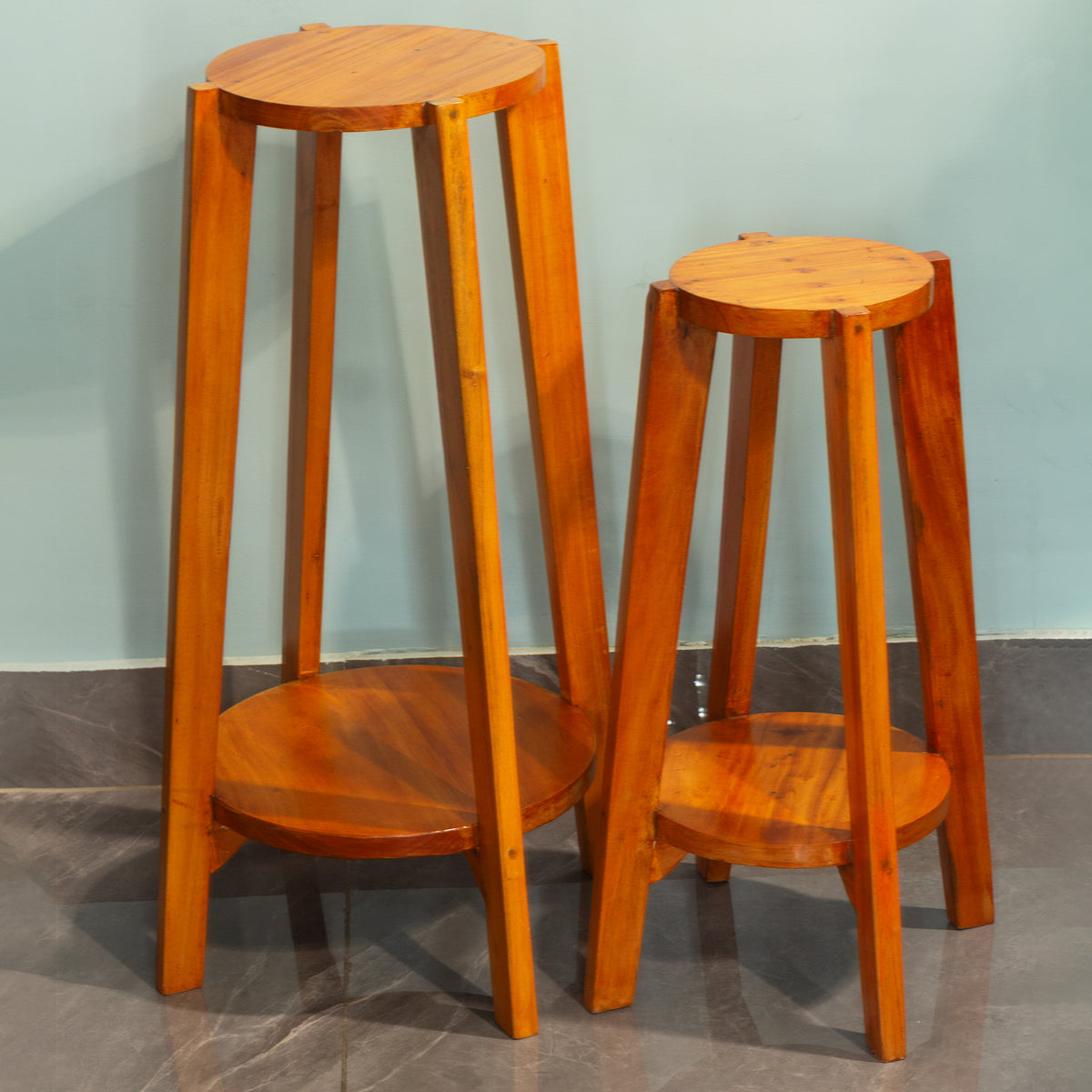 Wildwood Rise — Wooden Plant Stand