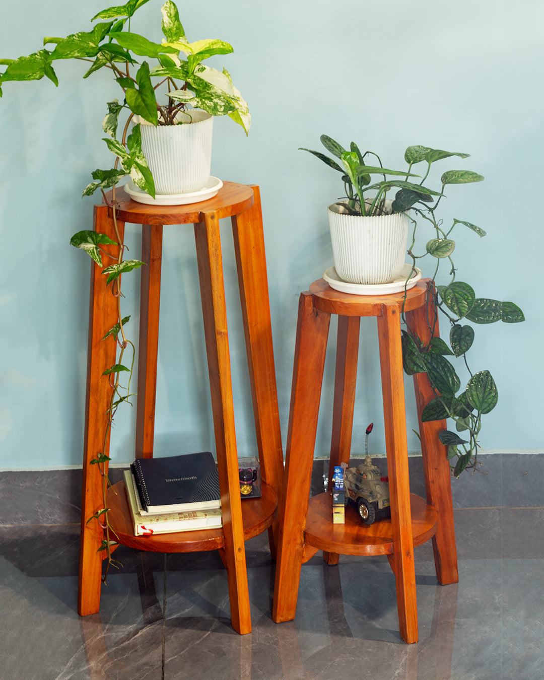 Wildwood Rise — Wooden Plant Stand