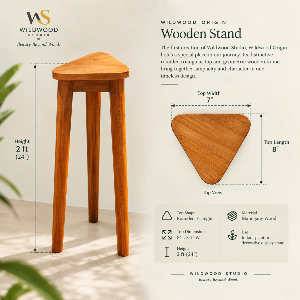 Wildwood Origin — Wooden Stand